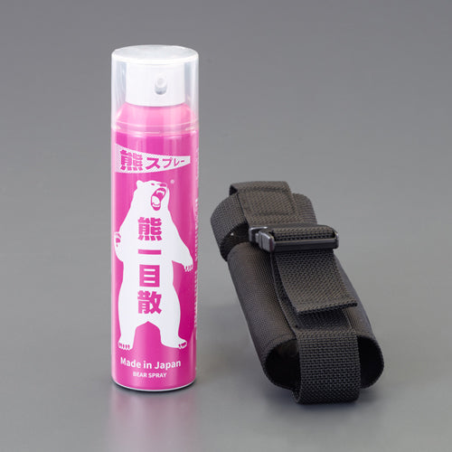 ESCO（エスコ） 280ml 熊・害獣撃退スプレー(ﾎﾙｽﾀｰ付) EA864CY-97