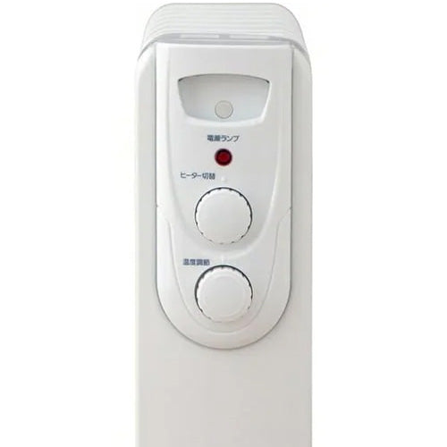 アイリスオーヤマ（IRIS OHYAMA） 250x395x650mm/1200W オイルヒーター IOH-1208KS-W