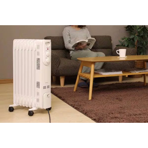 アイリスオーヤマ（IRIS OHYAMA） 250x395x650mm/1200W オイルヒーター IOH-1208KS-W