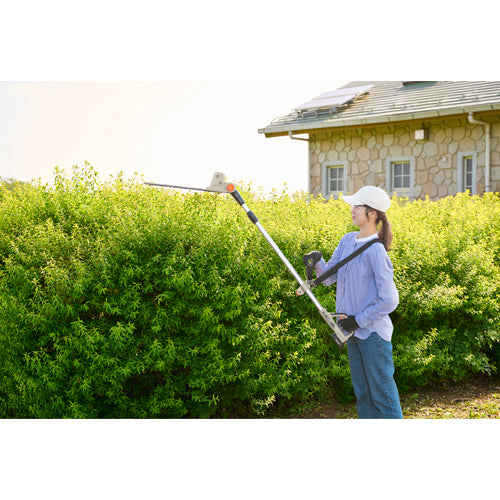 アイリスオーヤマ（IRIS OHYAMA） DC18V/254mm 長柄伸縮式ﾍｯｼﾞﾄﾘﾏｰ(充電式) JPHT30010TC