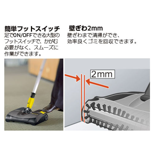 ケルヒャージャパン（KARCHER） DC7.2V [業務用]ｺｰﾄﾞﾚｽｸﾘｰﾅｰ(充電式) 1.545-125.0