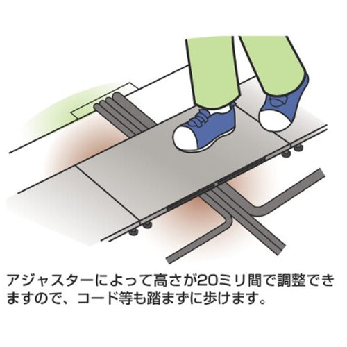 サカエ 900x600x100-120mm 低床作業台(連結式) SA-0960