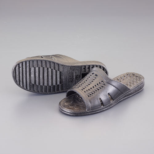 ESCO（エスコ） [LL] サンダル(幅広/黒) EA910NA-12