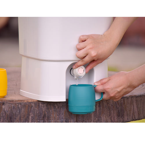 伸和 19L ウォータージャグ(ﾎﾜｲﾄ) 065380