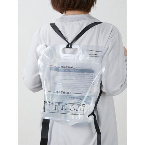 ESCO（エスコ） 6L  背負えるウォーターバッグ EA913VL-152