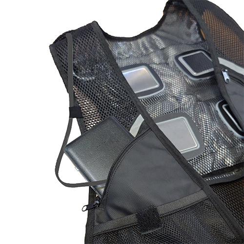 デルタ [ﾌﾘｰ]ペルチェ搭載ベスト(冷暖切替式) D-2344