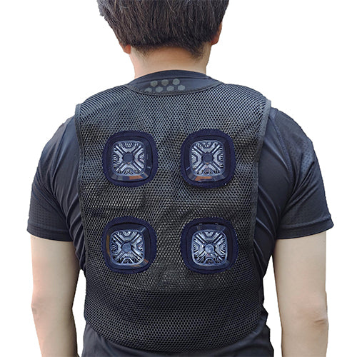 デルタ [ﾌﾘｰ]ペルチェ搭載ベスト(冷暖切替式) D-2344