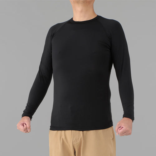 おたふく手袋 [3L] クルーネックシャツ(冷感・消臭) JW-623