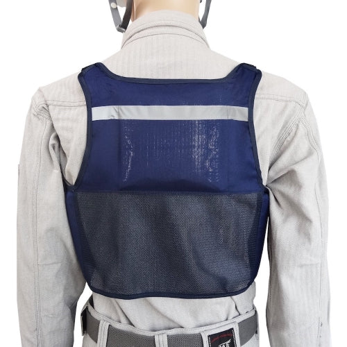 ミズケイ [ﾌﾘｰ] アイスベスト(反射ﾃｰﾌﾟ付) 5501907