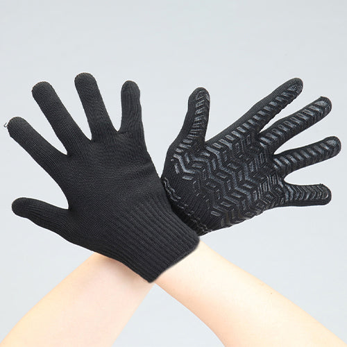 勝星産業 [Ｌ/230mm] 防寒軍手(裏起毛･滑り止付) #836