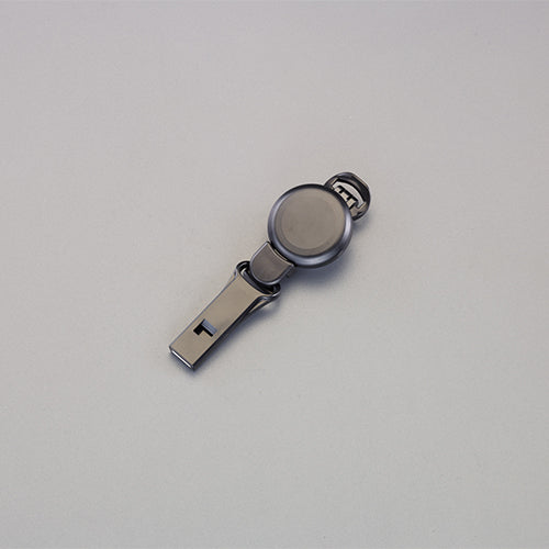 ESCO（エスコ） 45mm ホイッスル(ﾘｰﾙ･回転ｸﾘｯﾌﾟ付) EA916XK-81