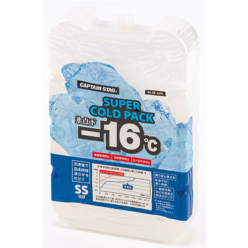 キャプテンスタッグ 105x160x30mm 強力保冷剤(SSｻｲｽﾞ) UE-3019