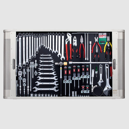 京都機械工具（KTC） [79個組] 工具セット(ｼｬｯﾀｰ付) MK93