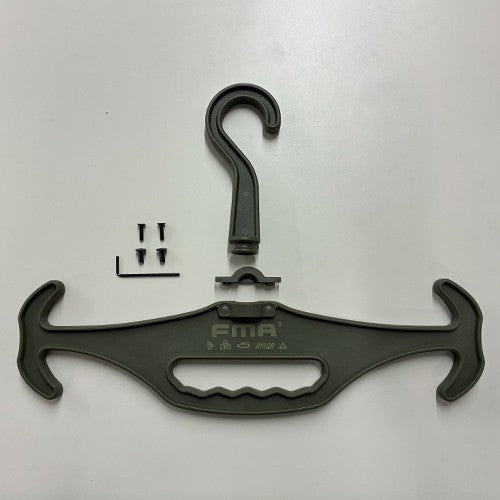ESCO（エスコ） 415x250mm [OD色]タクティカルハンガー EA922CX-120