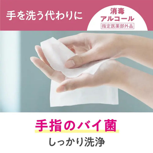 日本製紙クレシア（CRECiA） 130x180mm 消毒ｳｪｯﾄティシュ(詰替用･70枚) 77151