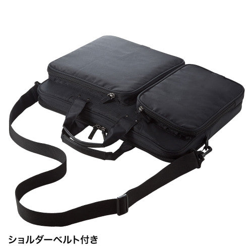 サンワサプライ 425x75x300mm  [ﾉｰﾄPC用]ｲﾝﾅｰｹｰｽ（ｱｳﾀｰ兼用 BAG-P22BK