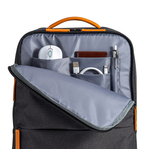サンワサプライ 290x150x425mm  ビジネスリュックサック BAG-BP17DGY