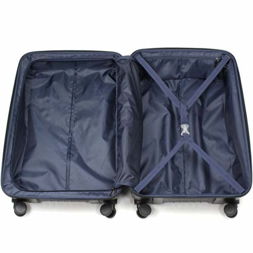 ESCO（エスコ） 480x300x680mm/91L キャリーケース(ｼﾙﾊﾞｰ) EA927AX-11D