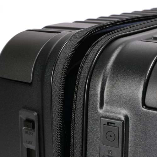 ESCO（エスコ） 480x300x680mm/91L キャリーケース(ﾌﾞﾗｯｸ) EA927AX-12E