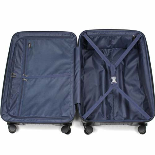 ESCO（エスコ） 480x300x680mm/91L キャリーケース(ﾌﾞﾗｯｸ) EA927AX-12E