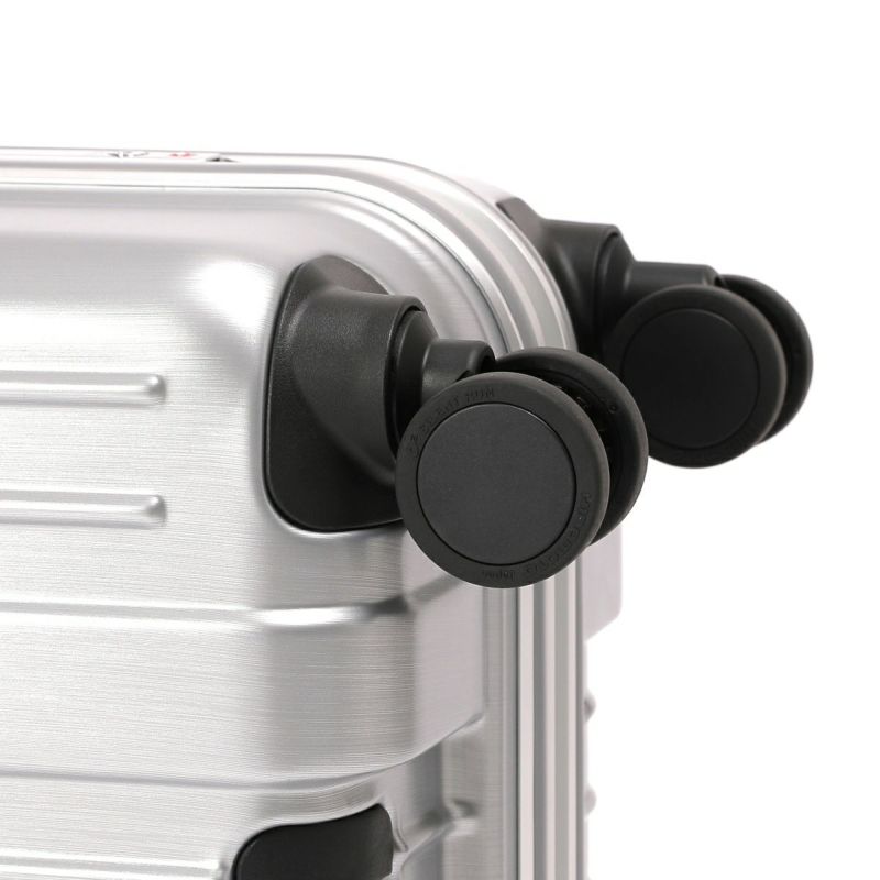 ESCO（エスコ） 420x270x610mm/64L キャリーケース(ｼﾙﾊﾞｰ) EA927AX-16C