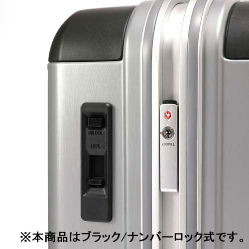 ESCO（エスコ） 420x270x610mm/64L キャリーケース(ﾌﾞﾗｯｸ) EA927AX-17D