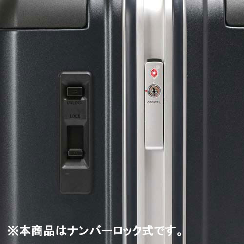 ESCO（エスコ） 460x310x660mm/88L キャリーケース(ﾌﾞﾗｯｸ) EA927AX-19D