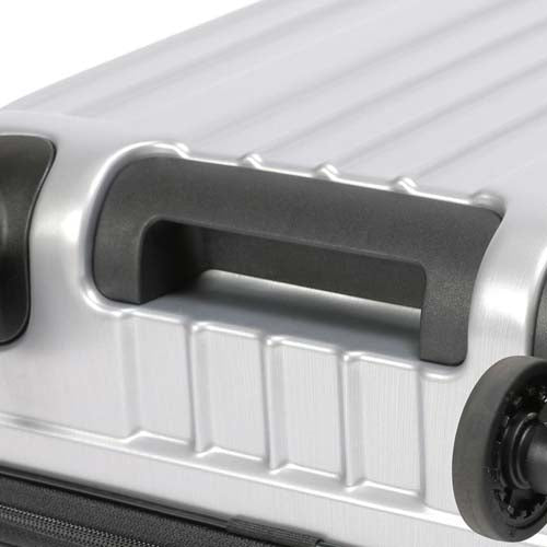 ESCO（エスコ） 330x250x480mm/37L  キャリーケース(ｼﾙﾊﾞｰ) EA927AX-1D