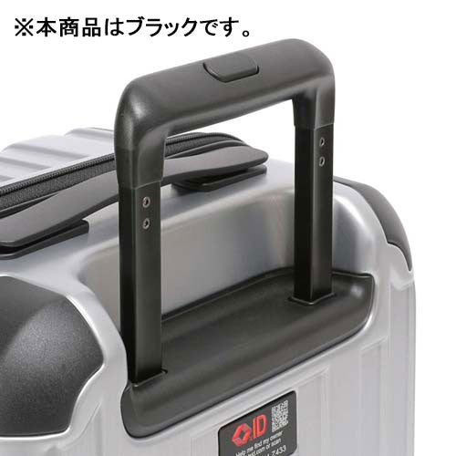 ESCO（エスコ） 330x250x480mm/37L キャリーケース(ﾌﾞﾗｯｸ) EA927AX-2E