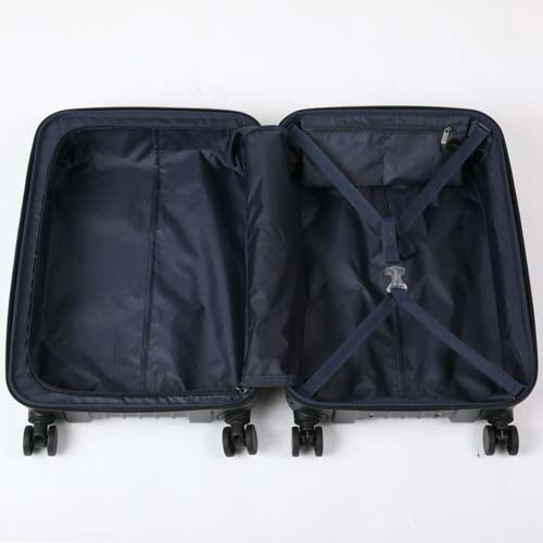 ESCO（エスコ） 400x250x580mm/54L キャリーケース(ｼﾙﾊﾞｰ) EA927AX-6D