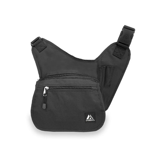 ESCO（エスコ） 279x89x254mm/4.9L ﾒｯｾﾝｼﾞｬｰﾊﾞｯｸﾞ(ﾌﾞﾗｯｸ) EA927CH-201
