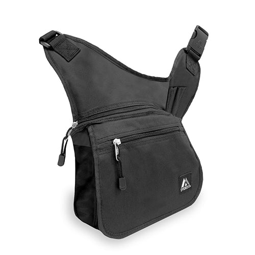 ESCO（エスコ） 279x89x254mm/4.9L ﾒｯｾﾝｼﾞｬｰﾊﾞｯｸﾞ(ﾌﾞﾗｯｸ) EA927CH-201
