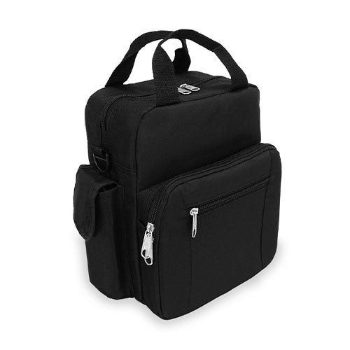 ESCO（エスコ） 229x121x279mm/6.9L ｼｮﾙﾀﾞｰﾊﾞｯｸﾞ(ﾌﾞﾗｯｸ) EA927CH-208