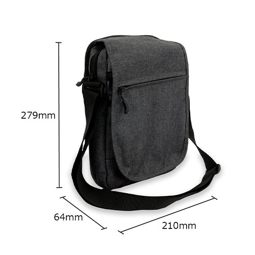 ESCO（エスコ） 279x64x210mm/3.7L ｼｮﾙﾀﾞｰﾊﾞｯｸﾞ(ﾁｬｺｰﾙ) EA927CH-211