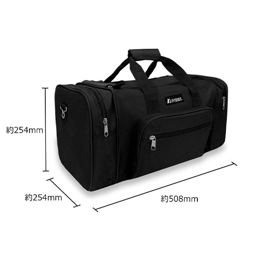 ESCO（エスコ） 508x254x254mm/20L ﾎﾞｽﾄﾝﾊﾞｯｸﾞ(ﾌﾞﾗｯｸ) EA927CJ-63