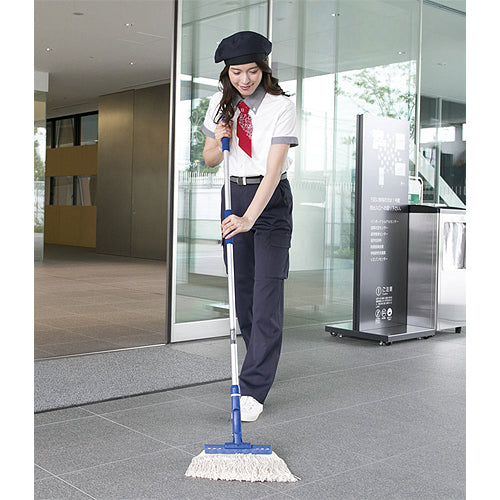 テラモト 1500mm モップハンドル[青/3本] CL-374-120-3