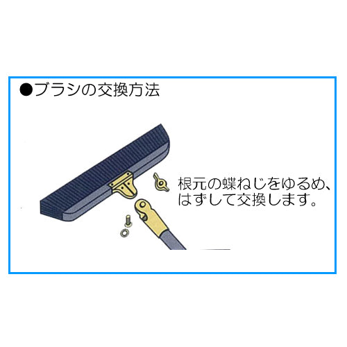 ESCO（エスコ） 300x1310mm ほうき(木柄/自在・4本) EA928AD-55AA