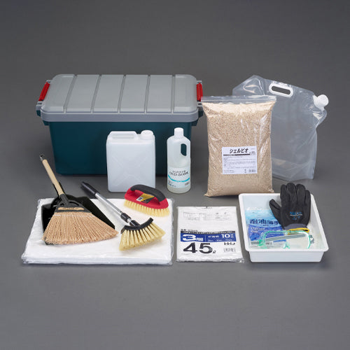 ESCO（エスコ） 緊急油吸着・洗浄キット(車載用) EA929DH-84B