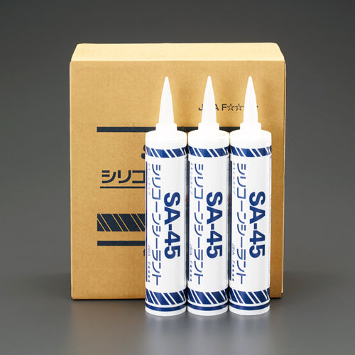 信越ポリマー 330ml シリコ-ンシーラント(グレー/10本) SA-45