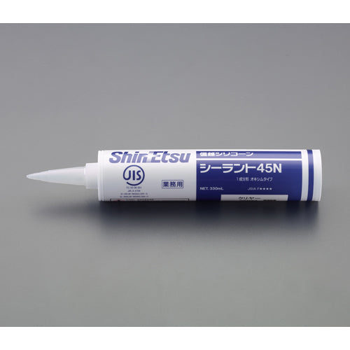 信越化学工業 330ml シリコンシーラント(ﾎﾜｲﾄ) シーラント45N