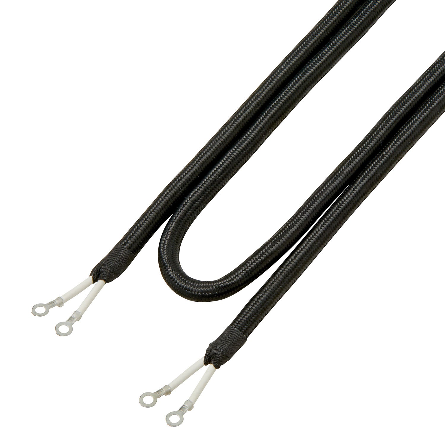 朝日電器（ELPA） 300V/7A/2.0m 丸打ちコード(黒) RF-2H(BK)