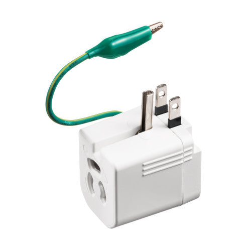 サンワサプライ AC125V/15A ﾌﾟﾗｸﾞ変換ｱﾀﾞﾌﾟﾀ(温度電流ﾋｭｰｽﾞ TAP-AD16W