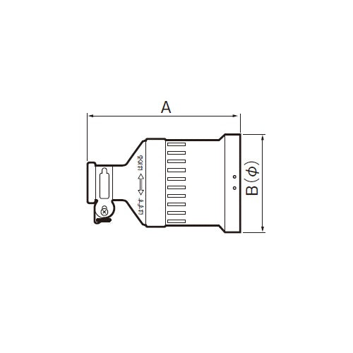 パナソニック（Panasonic） 250V/60A 防水型引掛けコネクター(接地3P) WA5469