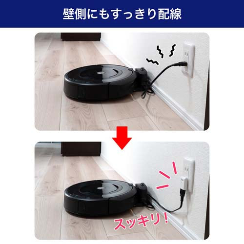 朝日電器（ELPA） AC125V/15A ﾌﾟﾗｸﾞｱﾀﾞﾌﾟﾀｰ(ｽｲﾝｸﾞ/雷ｶﾞｰﾄﾞ付) A-380SB(W)