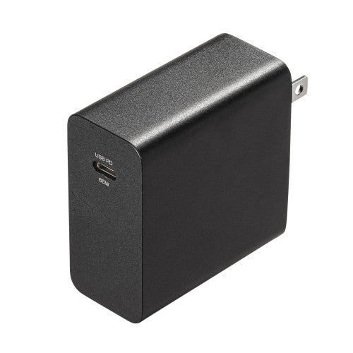 サンワサプライ AC100-240V USBPD充電器(1P/3A/黒/TypeC) ACA-PD91BK