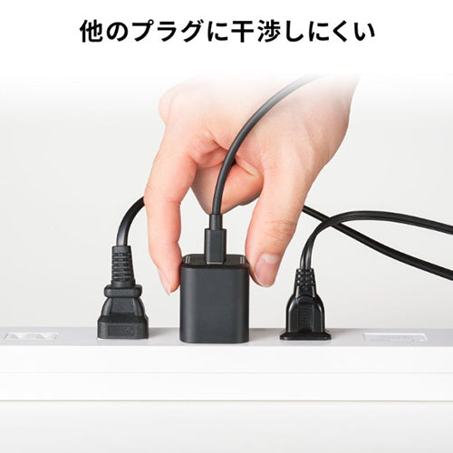 サンワサプライ AC100-240V USB充電器(PD45W/TypeC) ACA-PD109BK