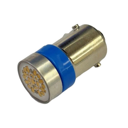 ESCO（エスコ） AC/DC24V (20.5mm) ＬＥＤランプ(ﾌﾞﾙｰ) EA940DE-25A
