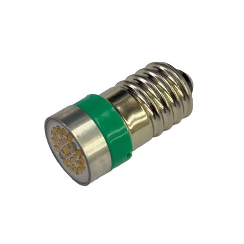 ESCO（エスコ） AC/DC 6V/E10(21.5mm) ＬＥＤランプ(ｸﾞﾘｰﾝ) EA940DE-54A