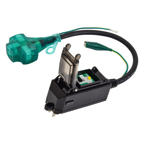 日動工業 15A x0.45m 漏電保護プラグ PIPB-EBT-S