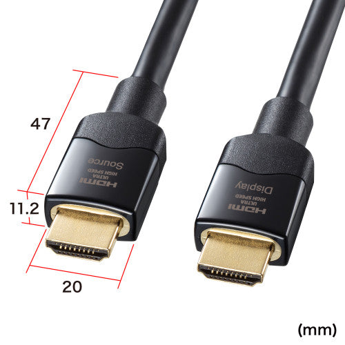 サンワサプライ 20m   ＨＤＭＩ(光ﾌｧｲﾊﾞｰ・ｳﾙﾄﾗﾊｲｽﾋﾟｰﾄﾞ) KM-HD20-UFB200
